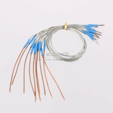 Pickup piezoelettrico morbido sotto sella chitarra acustica 10 pezzi con spina maschio 2,5" unshell