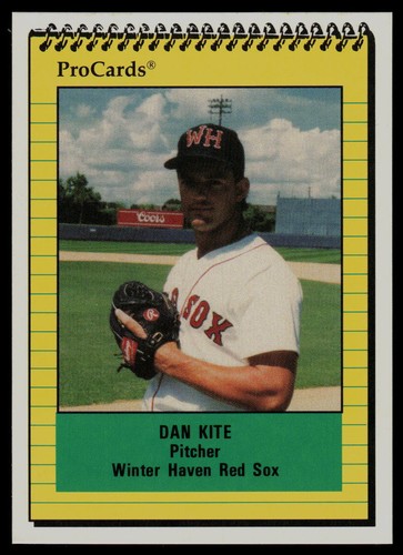 1991 procards dan kite winter - 1991,