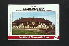 Matchbox label Pub Marsden Inn