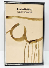 Musicassetta LUCIO BATTISTI mc DON GIOVANNI cassetta musica ITALIANA vintage