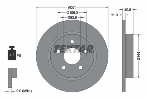 Dischi freno textar pro - 2,