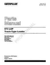 Caterpillar cat 973 lgp track - caterpillar,