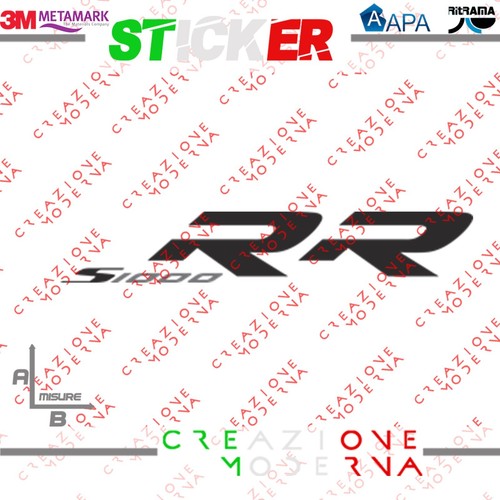Adesivo sticker logo s1000rr - adesivo,