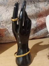 Bracciale E Anello In Acciaio