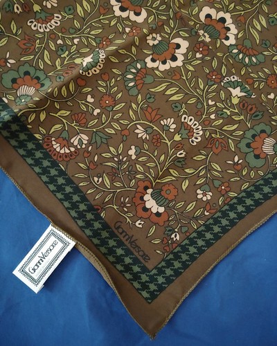 Foulard pochette silk vintage - pochette,