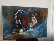 Dipinto ritratto Al Pacino