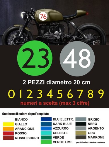 Adesivi numero - adesivi,