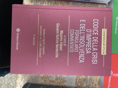 Codice della crisi - della, d’impresa