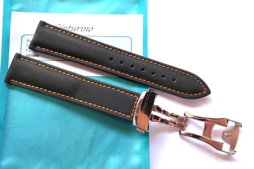 Black orange stitching - black,