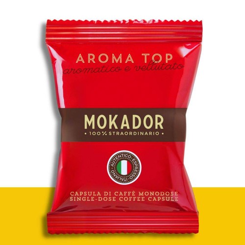 100 capsule mokador aroma - 100,