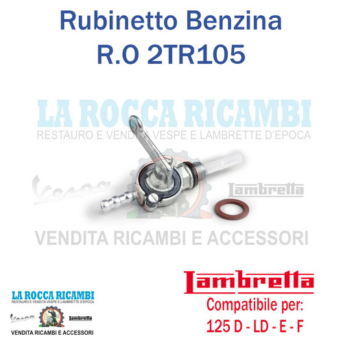 Rubinetto benzina lambretta - rubinetto,