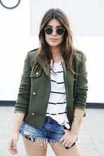 Cappotto Militare ZARA Con