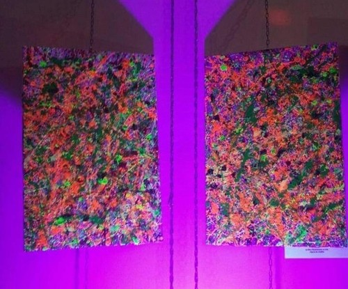 Quadro gemelli luce uv - quadro,