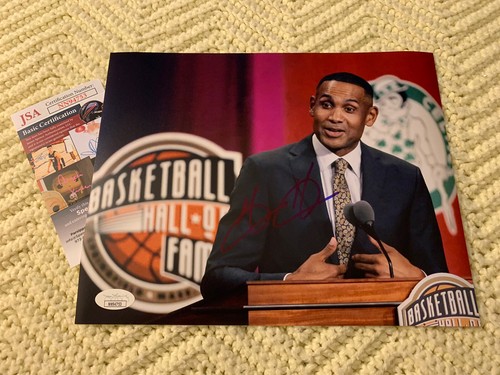 Foto firmata grant hill 10 - firmata,