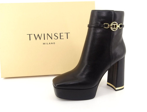 Twinset tronchetto con plateau - tronchetto,