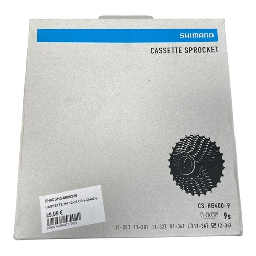 Shimano hg400 12 36t - cs-hg400-9, 9s