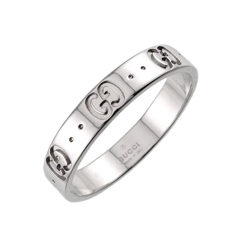 Anello icona gucci oro - gucci, bianco