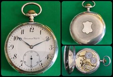 IWC-International Watch C.-Half Chronometer-silver case Argento 800-Cal.57-rare