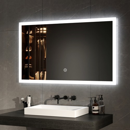 Specchio bagno emke led con - specchio,