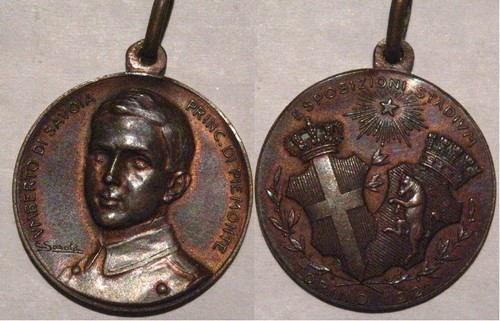 Medaglia umberto savoia - medaglia,