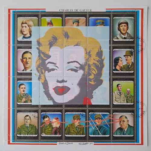 Foglio francobollo originale
