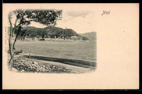 Cartolina noli vista del - noli,,