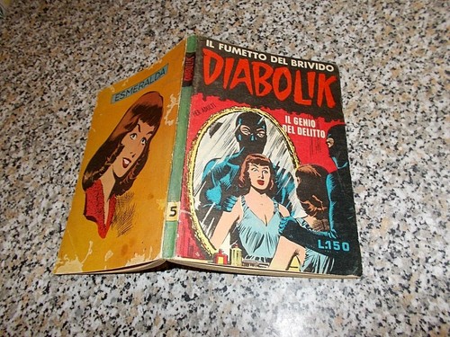 Diabolik prima serie - diabolik, 1°
