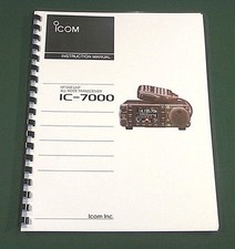 Icom 7000 instruction - icom,