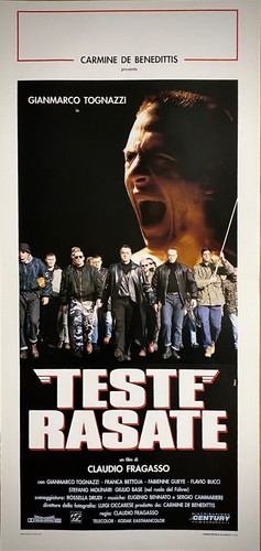 Teste rasate locandina - teste,
