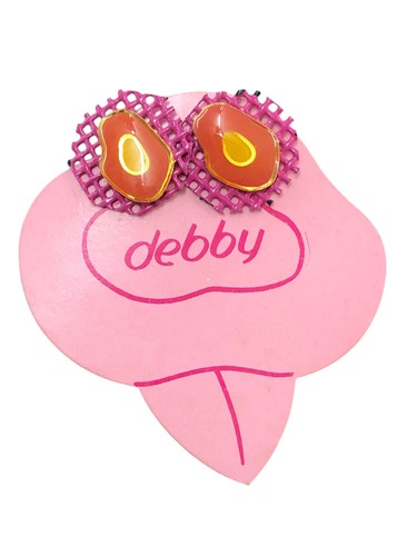 Debby orecchini fiori - debby, verde