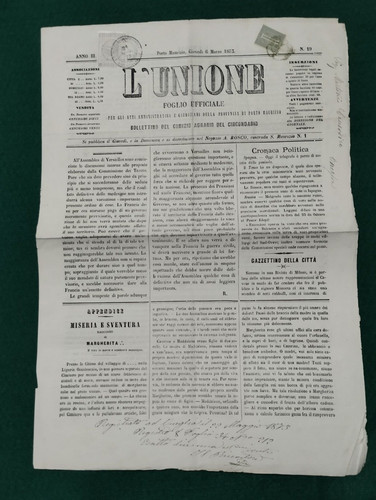 Newspaper union official - l'union,
