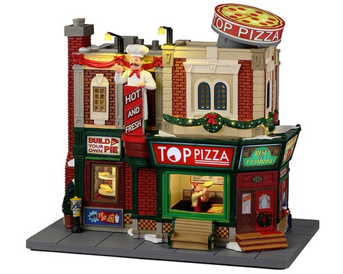 Lemax 25860 pizza - top,, con