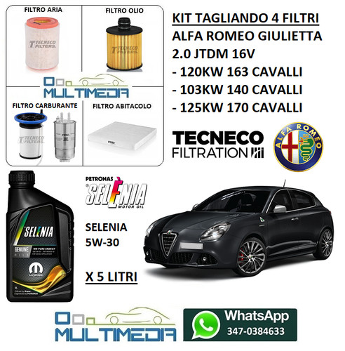 Kit tagliando filtri - kit,