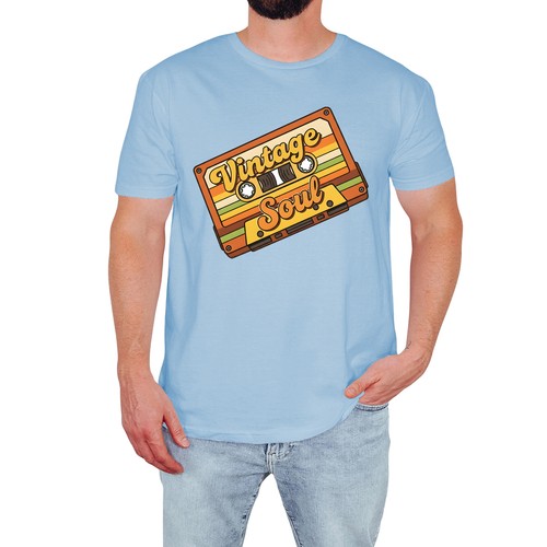 Shirt uomo cassetta vintage - t-shirt,