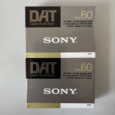 2x SONY DAT DT-60 minuti