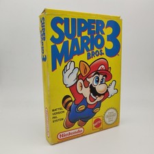 Super Mario bros 3 Nintendo NES Mattel ITA con scatola funzionante PAL A