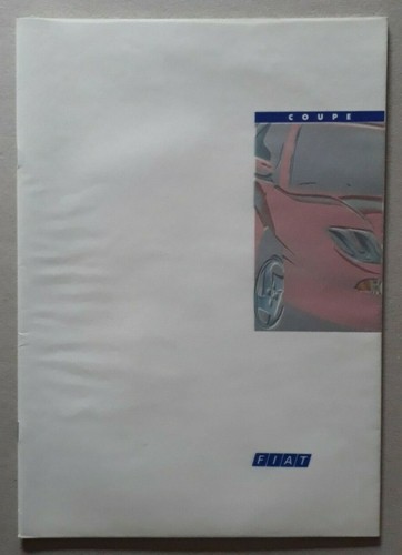 Fiat coupe brochure 1996 - coupe,