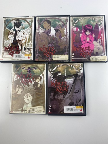 Wolf rain lot dvd s - rain, 5