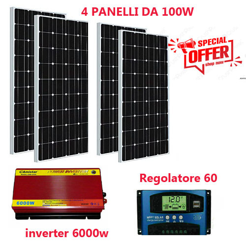 Kit fotovoltaico pwm - kw,