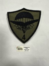 Patch Militare del 4° Rgt. Alpini Paracadutisti "Mai Strack" Originale esercito