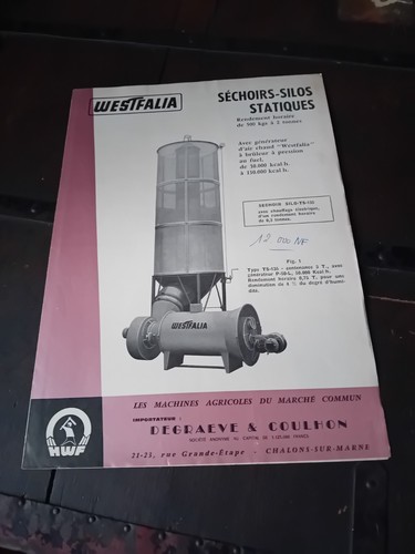 Westfalia impianto essicatoio - westfalia,