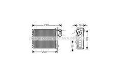 Radiatore riscaldamento dacia - radiatore,