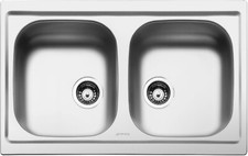 SMEG LYP792 LAVELLO 2 VASCHE