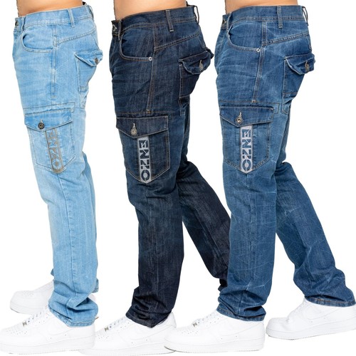 Mens enzo jeans - enzo, straight