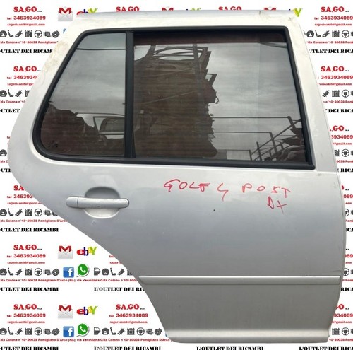 Portiera posteriore destra - portiera, dx