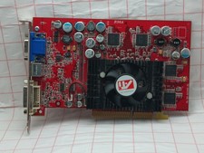 Scheda video AGP ATI RADEON R96A 9600 Pro 128 MB 109-A03400-00