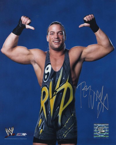 Rob van dam - rvd, autografo
