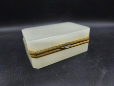 Opaline murano glass box