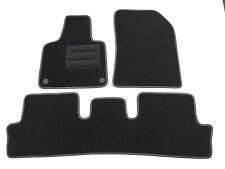 ASC tappetini auto set 3pz CITROEN C4 PICASSO II SERIE 2013 2018 con battitacco