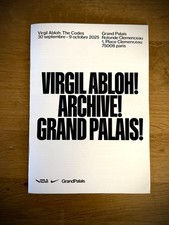 Virgil Abloh Livret Exposition